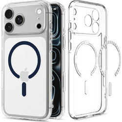 Spigen Ultra Hybrid MagFit Θήκη iPhone 17 Pro / 18 Pro Clear Deep Blue ACS12158