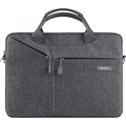 WiWu City Commuter Τσάντα Laptop Ώμου 15.6" Grey
