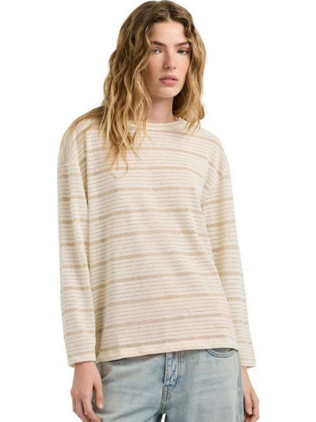 Pepe Jeans Γυναικεία Μπλούζα PL5000243-808 Μπεζ