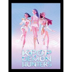 KPop Demon Hunters Collector - Αφίσα Τοίχου σε Κάδρο (Poster) Trio