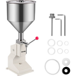 VEVOR Χειροκίνητη Μηχανή Γέμισης Υγρών 5-50 ml από Ανοξείδωτο Ατσάλι A03SDGZJ000000001V0
