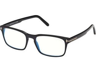 Tom Ford FT5938-B 001 Ανδρικός Σκελετός Γυαλιών Οράσεως Κοκάλινος Μαύρος