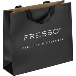 Fresso ΔΙΑΦΗΜΙΣΤΙΚΗ ΤΣΑΝΤΑ ΔΩΡΟΥ ΧΑΡΤΙΝΗ ΜΕ ΥΦΑΣΜΑΤΙΝΑ ΧΕΡΟΥΛΙΑ GIFT BAG 1 ΤΕΜ. FRESSO BAG/FRE