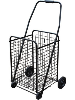 Μεταλλικό Καρότσι Λαϊκής μαυρο 54x47x96cm