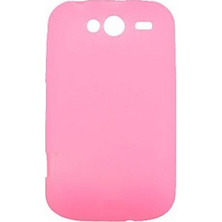 Θήκη Σιλικόνης για HTC Wildfire S Ρόζ (ΟΕΜ)