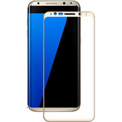 AMORUS Σκληρυμένο Γυαλί (Tempered Glass) Προστασίας Οθόνης Πλήρης Κάλυψης για Samsung Galaxy S8 - Χρυσαφί