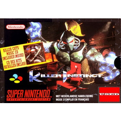 Killer Instinct SNES USED (No music CD)(Box And Manual In Spanish)