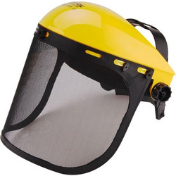 EXTOL PREMIUM Full face shield with headrest wire grille (EN1731)