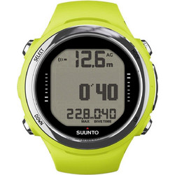 Suunto D4I Dive Computer Lime With USB Καταδυτικό Ρολόι SS020395000