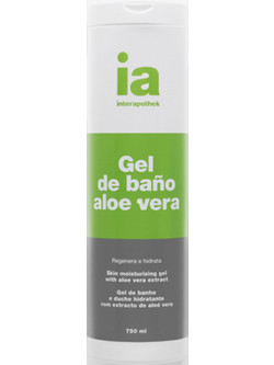 Interapothek Gel Aloe Vera Αφρόλουτρο σε Gel για Ευαίσθητο Δέρμα 750ml