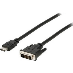 Valueline Καλώδιο HDMI Male to DVI-D Male 2m Black