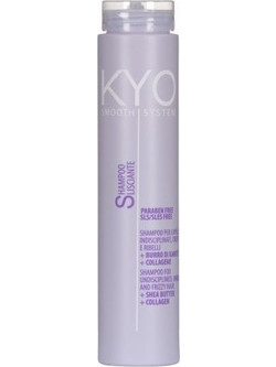 KYO Smooth System Σαμπουάν για Ξηρά Σγουρά & Ταλαιπωρημένα Μαλλιά 250ml