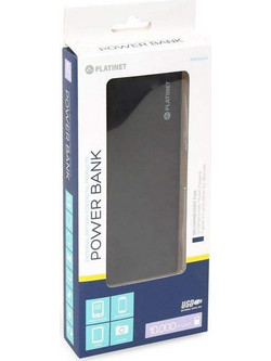 Platinet PMPB10AB Power Bank 10000mAh με 2 Θύρες USB-A
