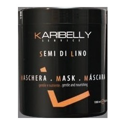Karibelly Semi di Lino Μάσκα Μαλλιών για Ξηρά Μαλλιά 1lt