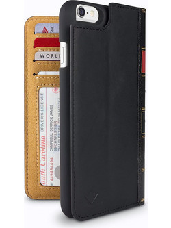 Θήκη Twelve South BookBook για iPhone 6 6s Δερμάτινη - ΜΑΥΡΗ