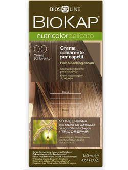 Biosline BioKap Nutricolor 0.0 Hair Bleaching Cream Ξανθιστικό Μαλλιών Χωρίς Αμμωνία 140ml