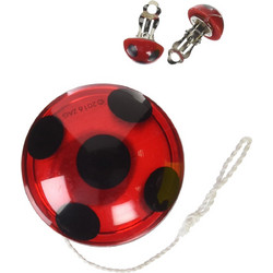 Miraculous Ladybug Yo-Yo και σκουλαρίκια με κλιπ