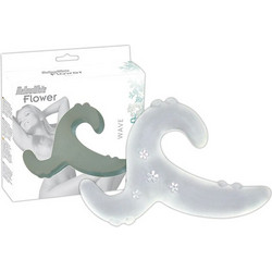 You2Toys Mellow Λευκός Flower Wave Κλειτοριδικός Δονητής 15cm Λευκός