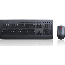Lenovo Professional Wireless Combo Black Ασύρματο Σετ Πληκτρολόγιο & Ποντίκι