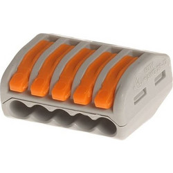Wago 5 Way Electrical Wire Connector