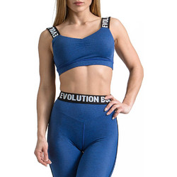 Evolution Body Αθλητικό Μπουστάκι με Μέτρια Στήριξη Μπλε 2325-Blue