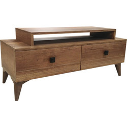 Multihome Έπιπλο Τηλεόρασης Ξύλινο Καρυδί Μ110xΠ49xΥ41cm 951-027-0050