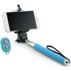Blun Mini Selfie Stick Blue