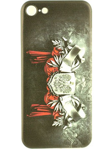 Θήκη OEM Patriotic για Apple iPhone 7, 8 Back Cover TPU 0.3mm Transparent Black