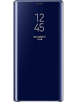 Θήκη Clear View για Huawei Y9 (2019) Color Dark Blue (oem)