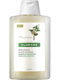 Klorane Lait D' Amande Σαμπουάν για Όγκο & Επανόρθωση για Λεπτά Μαλλιά 400ml