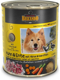 Belcando Adult Grain Free with Chicken, Duck & Carrot 800gr