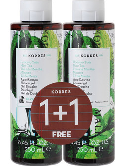 Korres Green Tea Αφρόλουτρο σε Gel 2x250ml