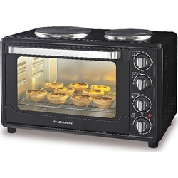 Thomson THEO47893 Ηλεκτρικό Φουρνάκι 30lt με 2 Εστίες και Αέρα