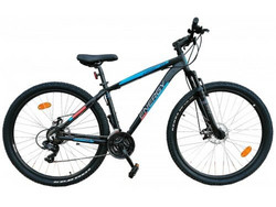 Energy Enigma Mountain Bike 27.5" Αλουμινίου με 21 Ταχύτητες και Δισκόφρενα Μαύρο Μπλε