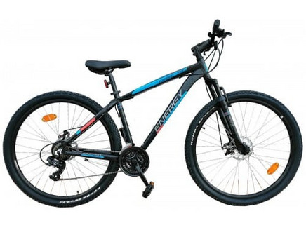 Energy Enigma Mountain Bike 27.5" Αλουμινίου με 21 Ταχύτητες και Δισκόφρενα Μαύρο Μπλε