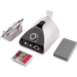 ZS-711 Τροχός Νυχιών Ρεύματος 35000rpm 65W με Πεντάλ Λευκός