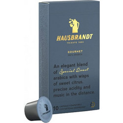 Hausbrandt Κάψουλες Espresso Gourmet Συμβατές με Μηχανή Nespresso 10τμχ