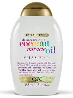 OGX Coconut Miracle Oil Σαμπουάν για Επανόρθωση για Ξηρά & Ταλαιπωρημένα Μαλλιά 385ml