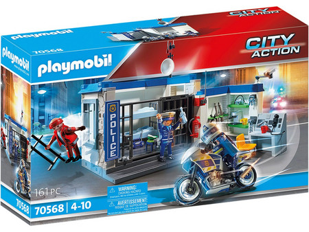 Playmobil City Action Αστυνομικό Τμήμα για 4-10 Ετών 70568