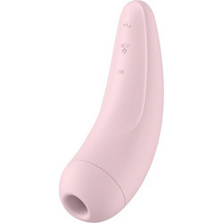 Satisfyer Curvy 2+ Κλειτοριδικός Δονητής για Ζευγάρια με App Control Ροζ