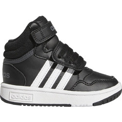 Adidas Hoops 3.0 Παιδικά Sneakers Μποτάκια Μαύρα GW0408