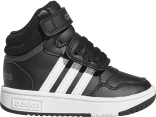 Adidas Hoops 3.0 Παιδικά Sneakers Μποτάκια Μαύρα GW0408