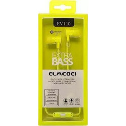 Elmcoei EV110 Handsfree In-Ear 3.5mm Yellow
