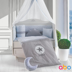 Abo Little Prince Σετ Κούνιας 70x140cm Blue 9τμχ