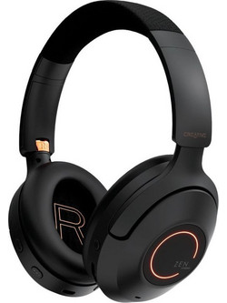 Creative Zen Hybrid Pro Ενσύρματα & Ασύρματα Bluetooth Ακουστικά Over Ear με Noise Canceling Μαύρα