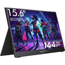 Arzopa G1 IPS Φορητό Monitor 15.6" 1920x1080 FHD 144Hz 5ms