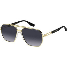 Marc Jacobs MARC748S RHL9O Γυαλιά Ηλίου Aviator Μεταλλικά Μαύρα Χρυσά με Μαύρο Polarized Φακό
