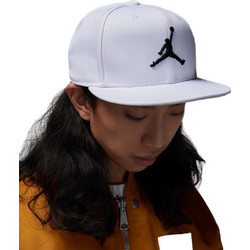Jordan Jumpman Pro Ανδρικό Καπέλο Jockey Snapback Υφασμάτινο Λευκό FV5296-100