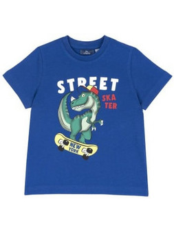 Chicco Παιδικό T-Shirt Κοντομάνικο Royal Blue 05907-87