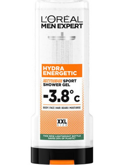 L'Oreal Paris Men Expert Hydra Energetic Extreme Sport Ανδρικό Αφρόλουτρο σε Gel 400ml